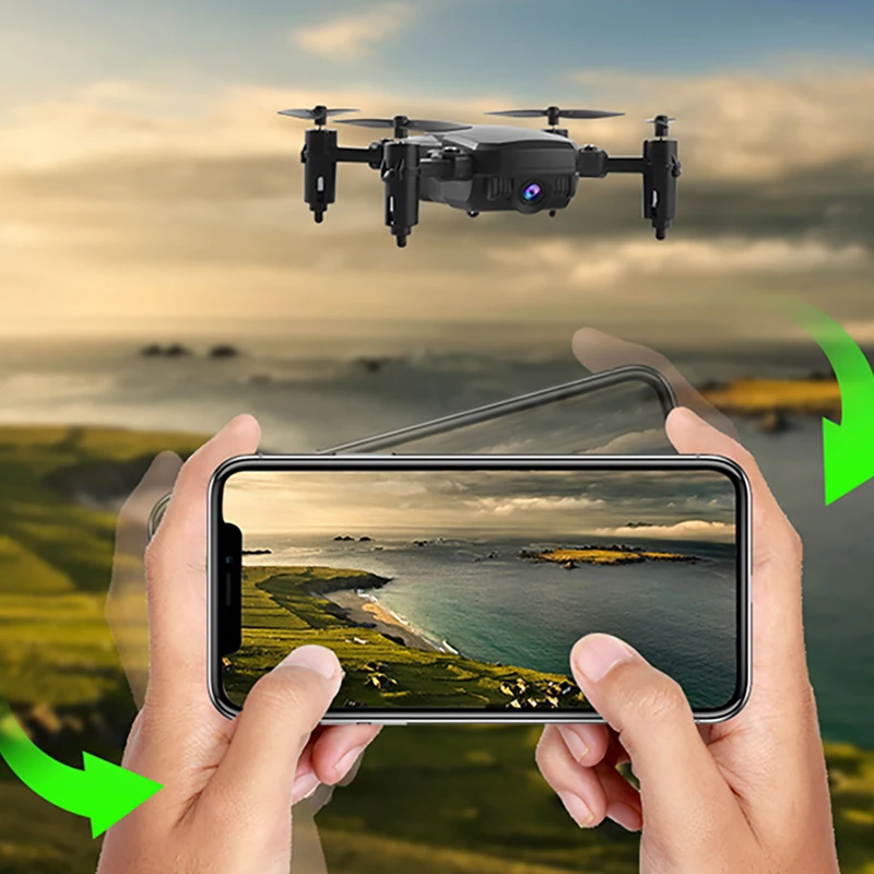 Quadcopter с 2MP Камера Мини Складная Радиоуправляемый Дрон M11 2 4 ГГц 6 оси гироскопа Wi Fi