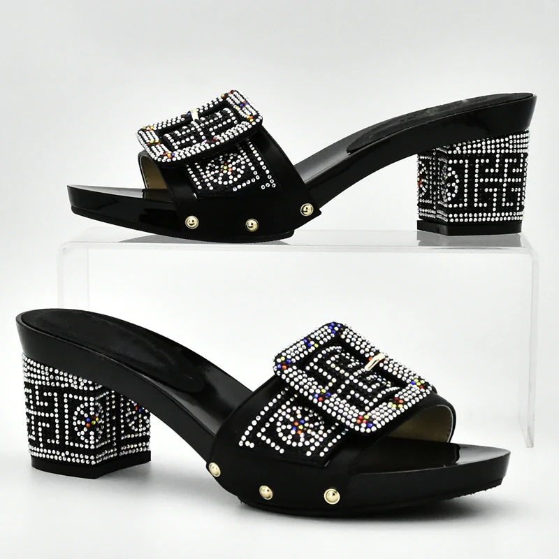 Latest Design Italian Shoes with Matching Bags High Quality and To Match Nigerian Women Wedding Bag Sets | Обувь