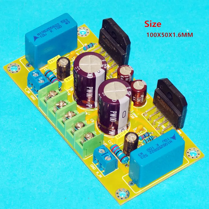 DC20-35V LM3886 Dual 68W + Плата усилителя мощности звука UPC1237 плата продукта для динамика |