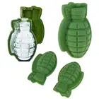 3D в форме гранаты поддон для льда Форма для мороженого Производитель вечерние виски вино силиконовые формы инструмент для кухни отличный подарок для мужчин