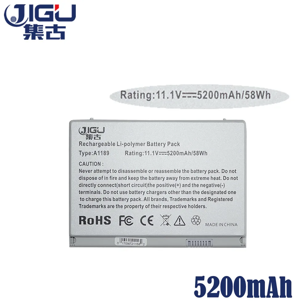 JIGU New Replacement Laptop Battery A1189 MA458 For Apple for MacBook Pro 17&quot MA611X/A | Компьютеры и офис