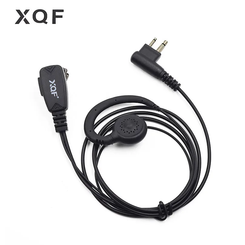 XQF полицейские наушники вкладыши гарнитура PTT с микрофоном для Motorola CB Radio CP88 CP040 CP125