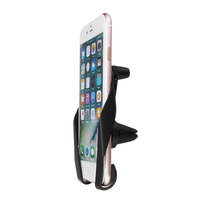 Стильный автомобильный держатель для iPhone 4S 5 5S 5se 6 6s 7 plus 8 x Samsung|Подставки и