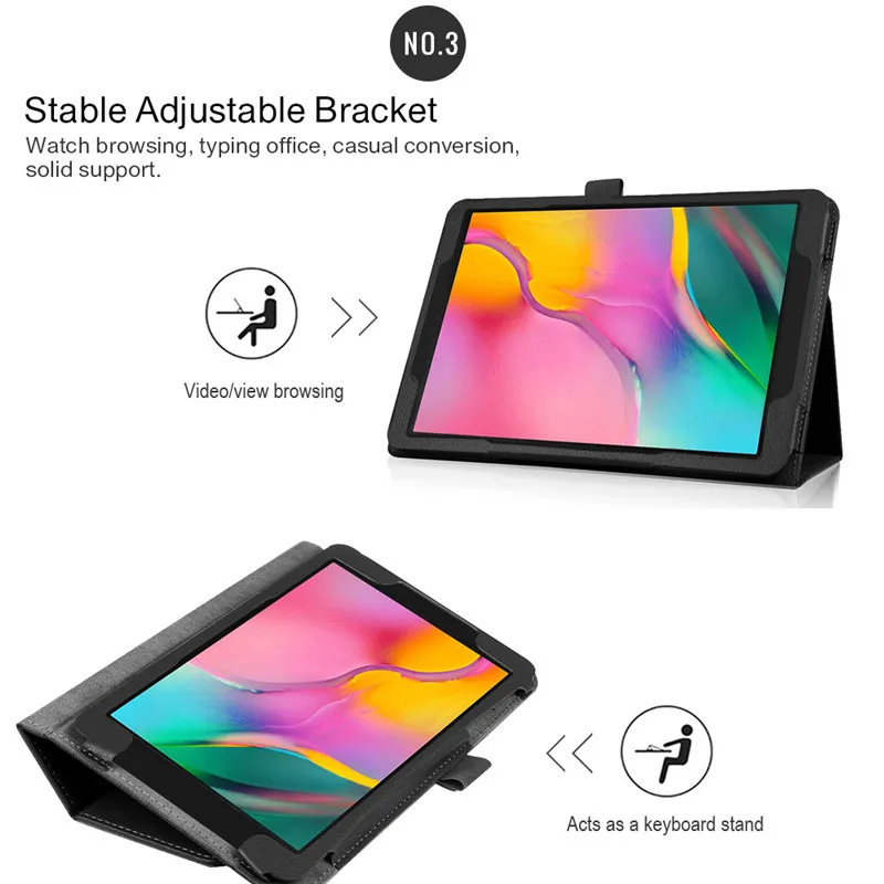 Магнитный чехол книжка funda для samsung galaxy tab S5e 2019 подставка планшета 10 5 SM T720 T725 +