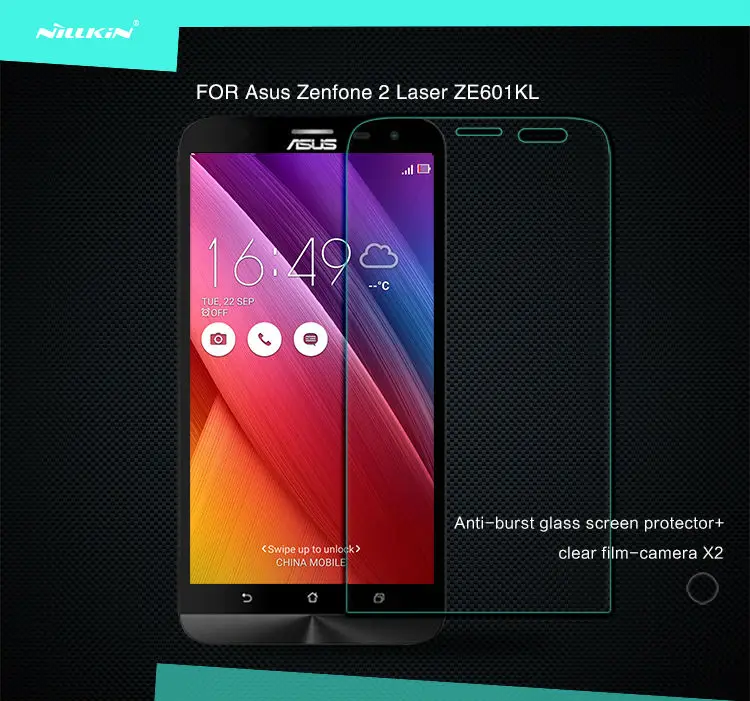2 шт Стекло Asus Zenfone Laser ZE601KL защита для экрана закаленное стекло стеклянная пленка