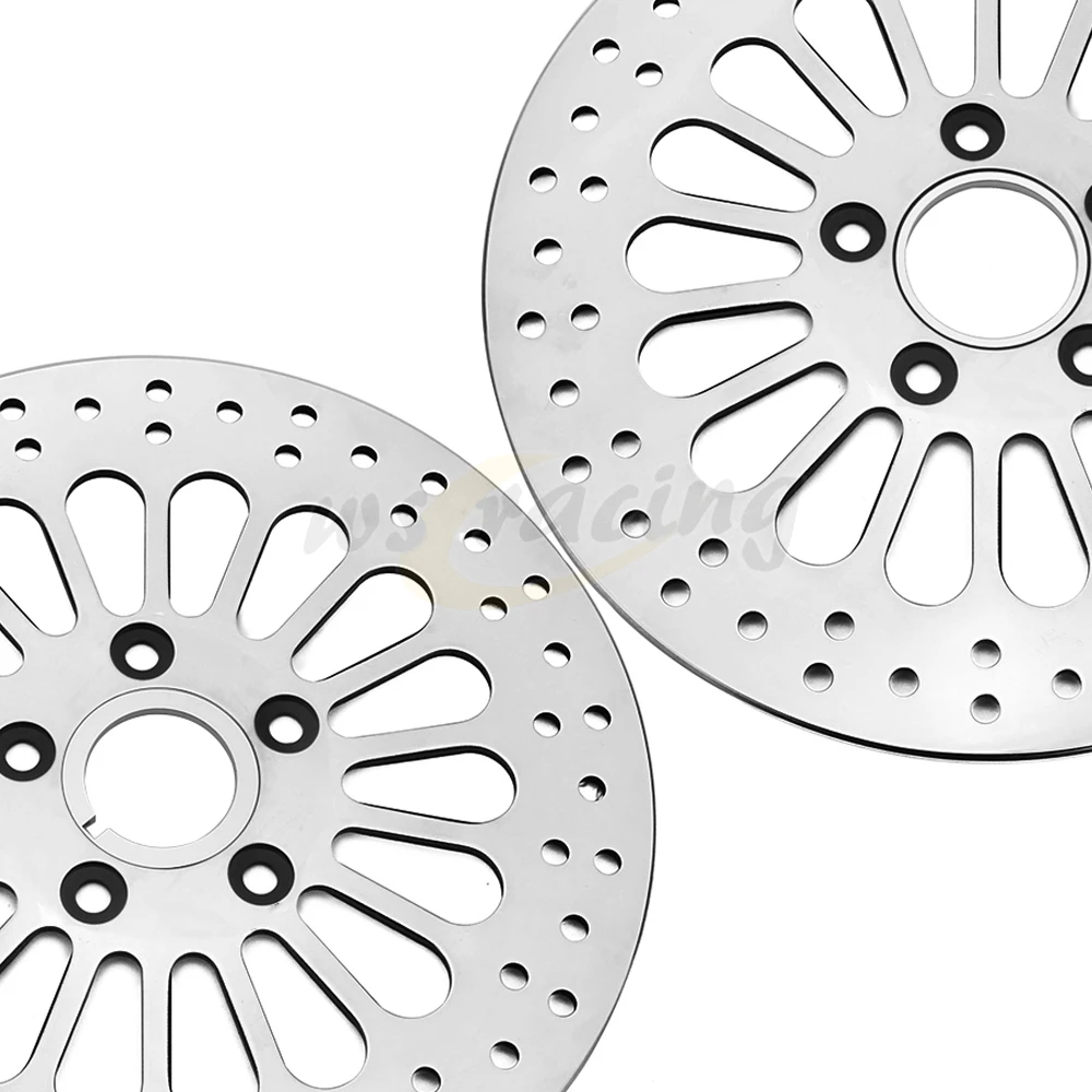 2 Pcs Stainless Steel Front Rear Brake Disc Rotor Set 11.5 For HARLEY TOURING SOFTAIL SPORTSTER DYNA 1984-2013 | Автомобили и