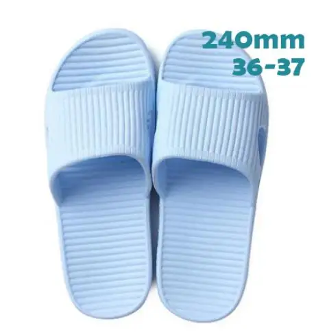 sky blue 240mm Xiaomi youpin/тапочки; мягкие женские, мужские, детские сандалии; нескользящие домашние тапочки для душа; Детские повседневные тапочки для семьи - Цвет: sky blue 240mm