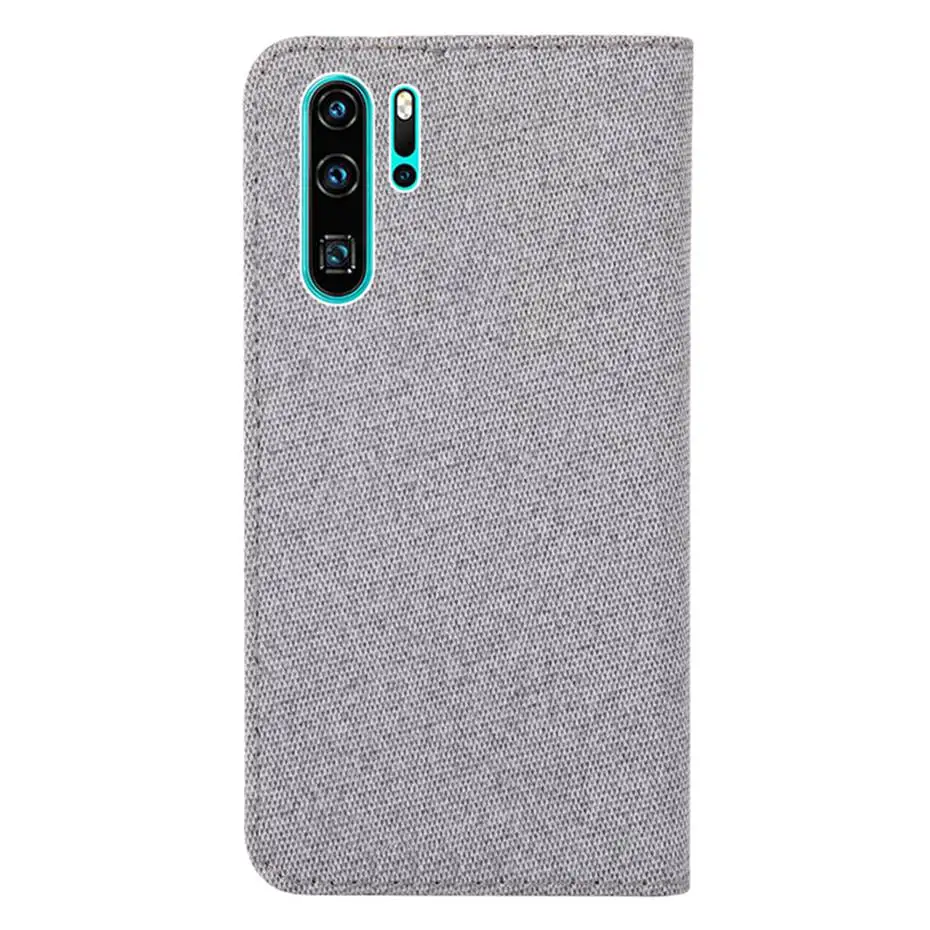 Джинсовый чехол бумажник из искусственной кожи с откидной крышкой для Huawei P20 P30 Lite