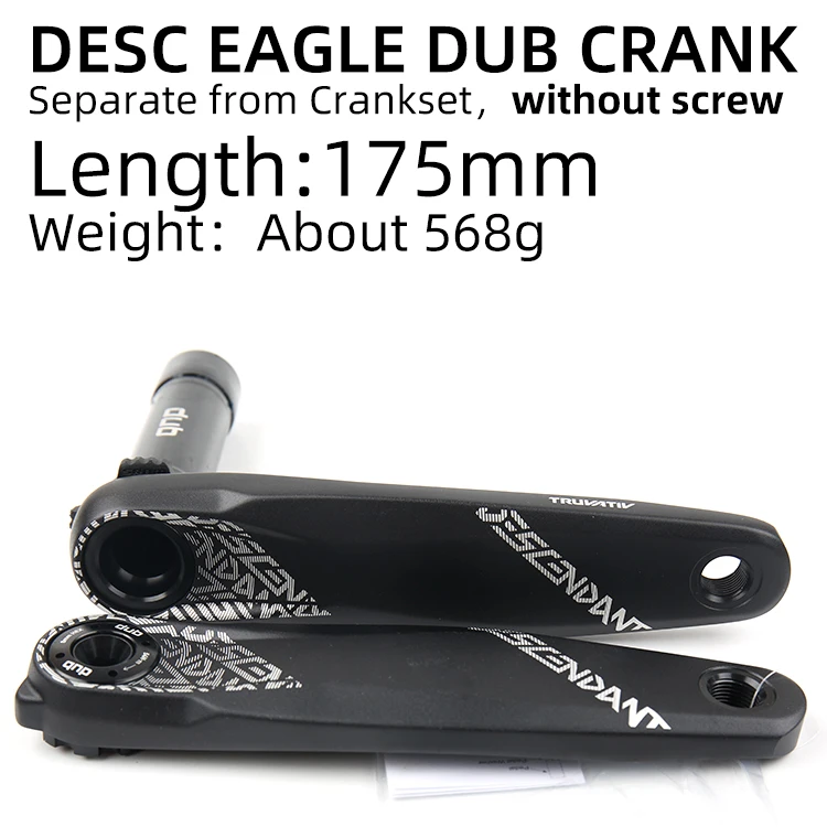DESC EAGLE Crank 175 SRAM GX NX SX X1 1000 DESC EAGLE только Кривошип отдельно от шатуны 170 мм 175 мм MTB части велосипеда - Цвет: DESC EAGLE Crank 175