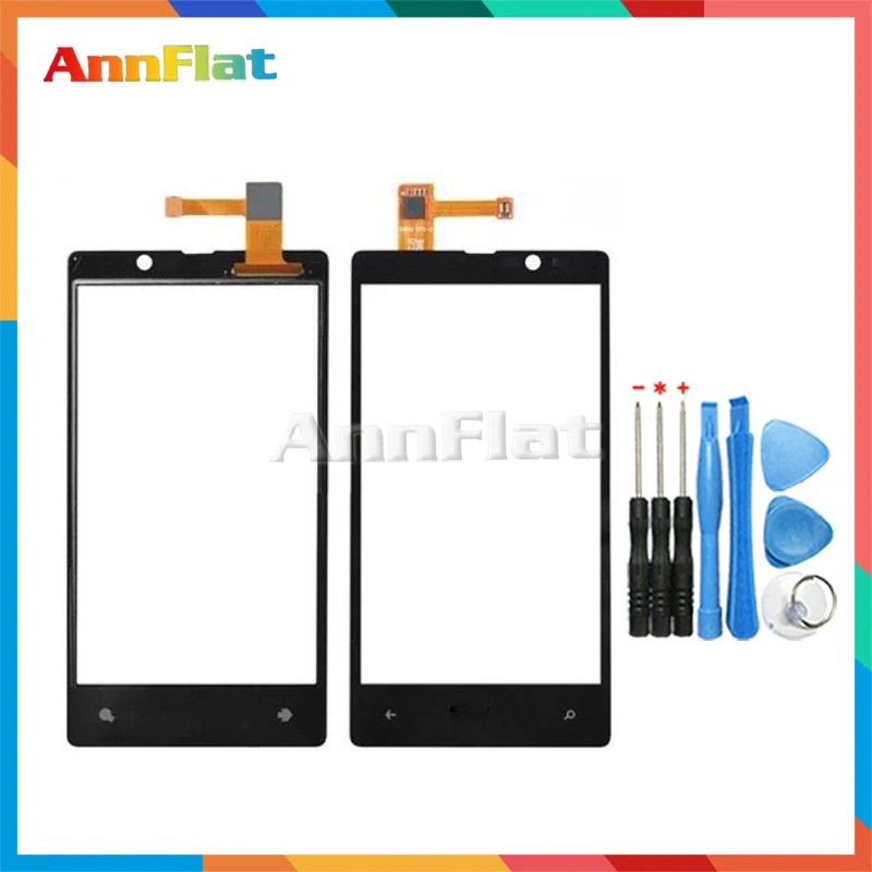 Высокое качество 4 3 &quotдля Nokia Lumia N820 820 сенсорный экран дигитайзер Передняя