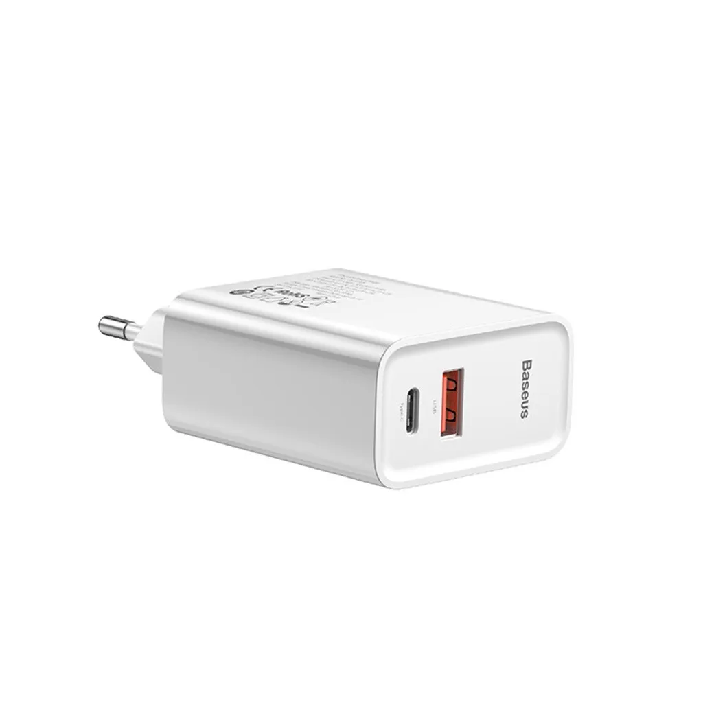 30 Вт type-C USB-C QC3.0 PD мобильный телефон Быстрая зарядка настенное зарядное устройство адаптер для samsung Xiaomi iPhone X 8 EU Plug