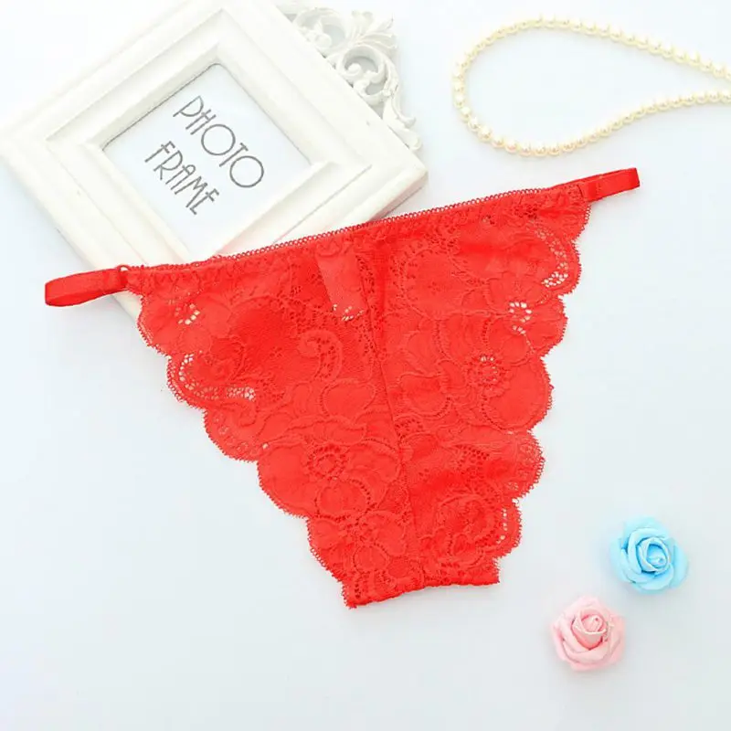R Seamless Underwear Women's Panties women's briefs Thongs Panties Female G String Sexy Lace Underwear Lace Panties Intimates New - Цвет: R