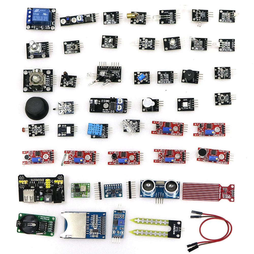 Стартовый комплект модулей датчиков s 45 в 1 лучше чем 37 для Arduino самостоятельной