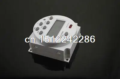 ОДНА ЧАСТЬ DC 12 В Цифровой ЖК Мощность Программируемый Таймер реле Времени Реле 16А