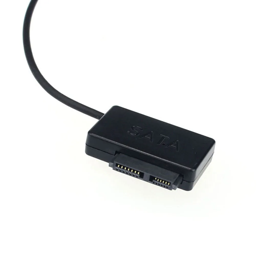 Ноутбук USB 2.0 до 7 + 6 13Pin Slimline SATA DVD cd-rom оптический привод кабель |