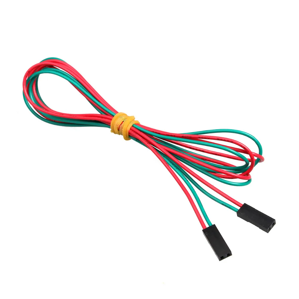 3DSWAY DIY Электронные Компоненты 20 шт./лот 2pin 100 см штекер папа дополнительный M F