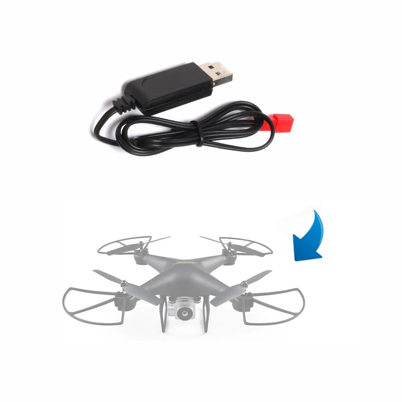 INKPOT новейший Rc Дрон USB зарядное устройство кабель для JJRC H68 запчасти вертолет