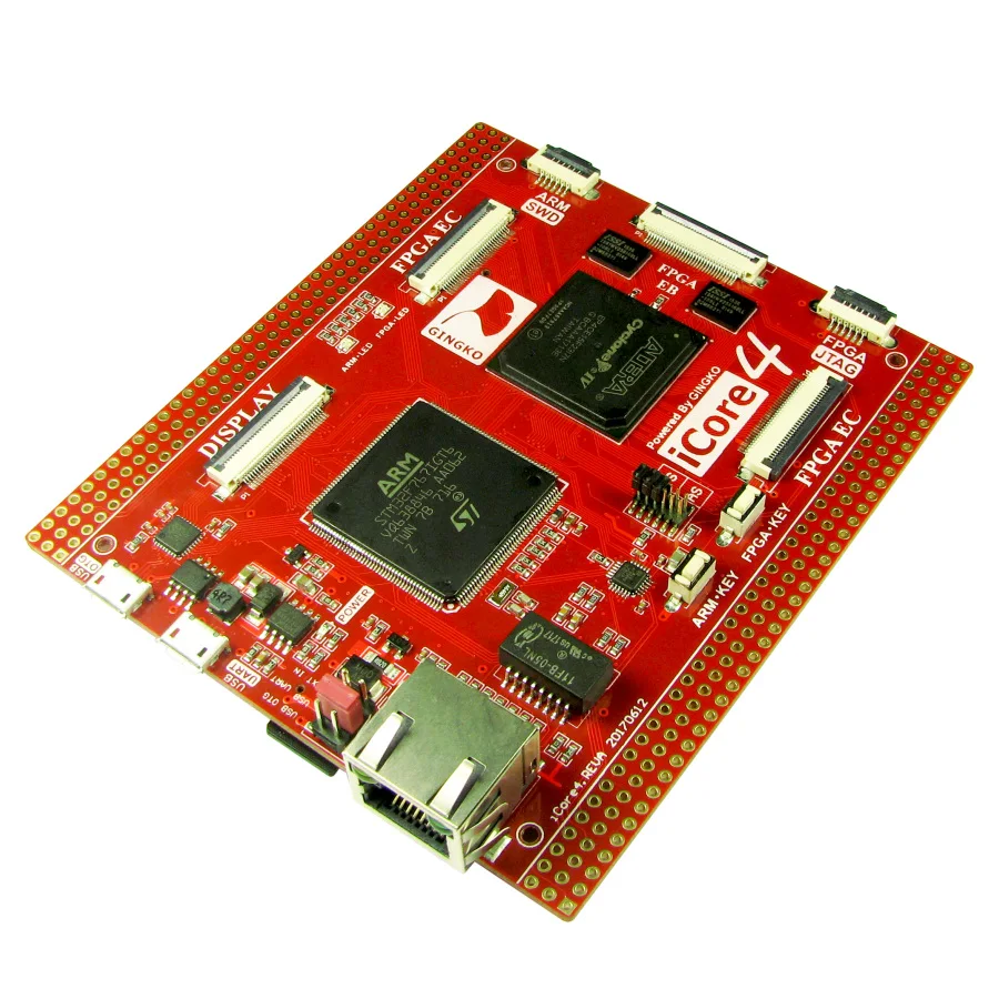 Бесплатная доставка двухъядерная промышленная плата управления iCore4 FPGA Stm32