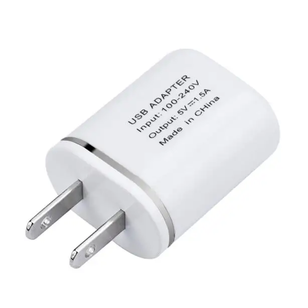 Настенный USB 5 В в/1.5A зарядное устройство США штекер Зарядка для iPhone для samsung для LG телефон дропшиппинг YE12.27