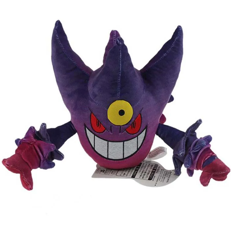 Digimon Приключения плюшевые Игрушечные лошадки 17 см Gengar Pocket Monster кукла