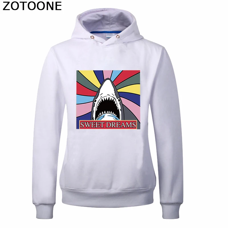 ZOTOONE красочные акулы железа на заплатках одежде сладкие сны теплопередачи для