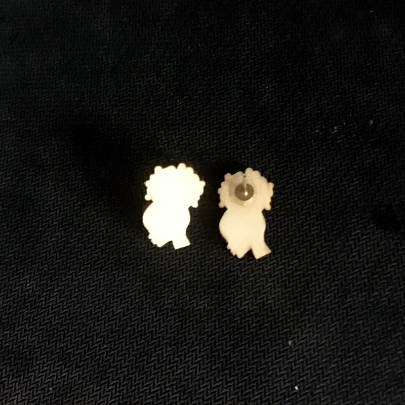 Бесплатная доставка! 10 пар/лот 2 см серьги гвоздики для девочек|earrings stud|girls