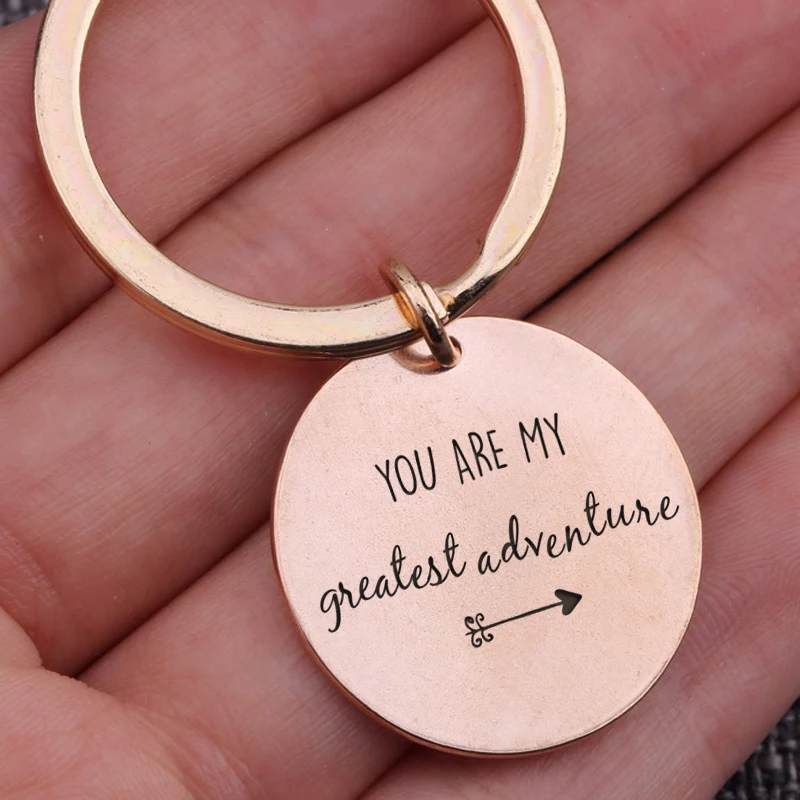 Брелок для ключей You Are My Great Adventure|Индивидуальные Брелоки| |