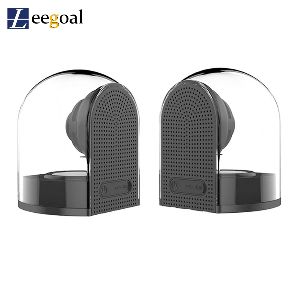 Магнит Bluetooth 4 2 динамик s с микрофоном прозрачный домашний стерео объемный HiFi