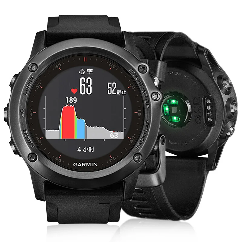 GARMIN fenix 3 HR многофункциональные спортивные часы на открытом воздухе с горой