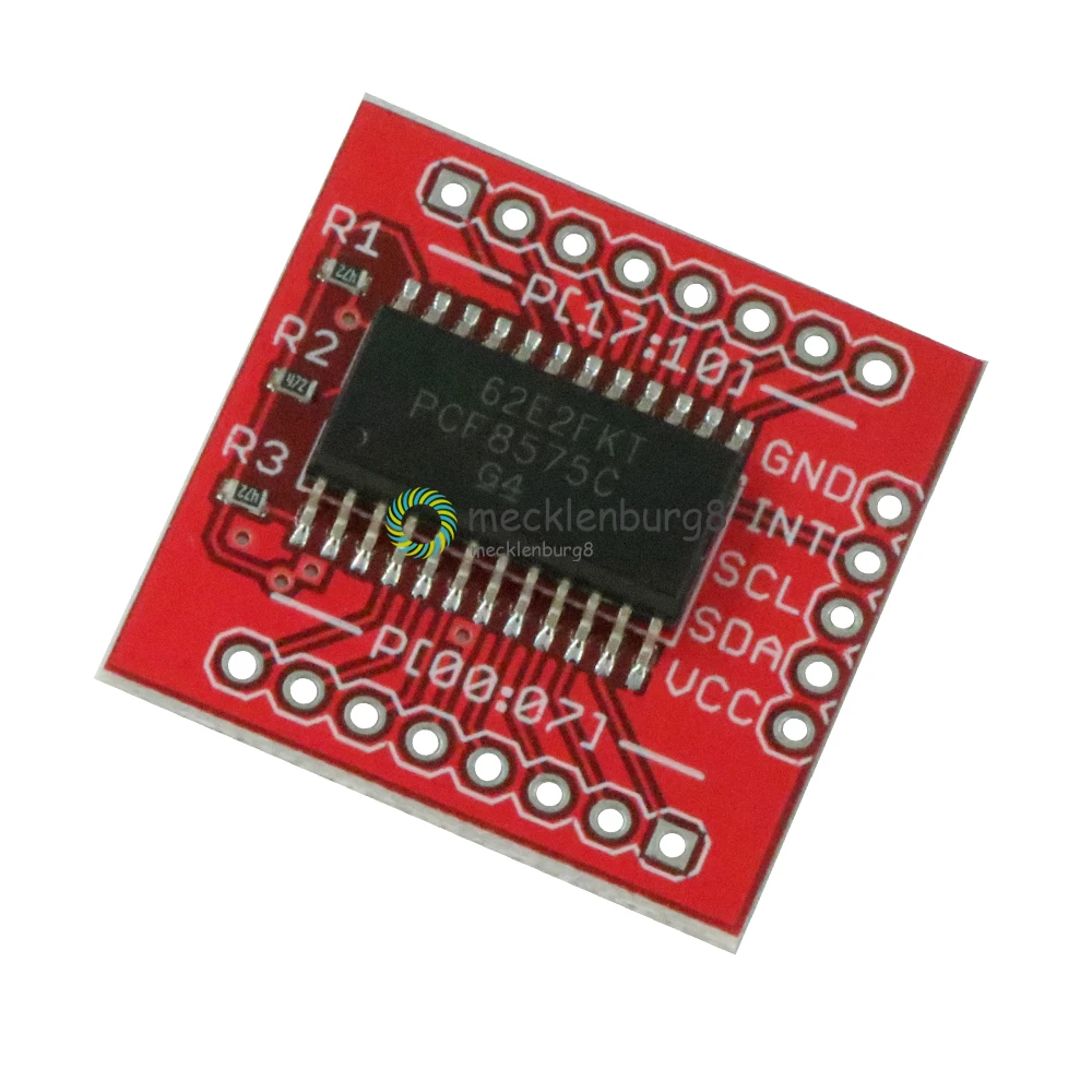 1 комплект PCF8575 PCF8575C IIC I2C модуль расширения ввода/вывода с контактами 16 бит 400 кГц