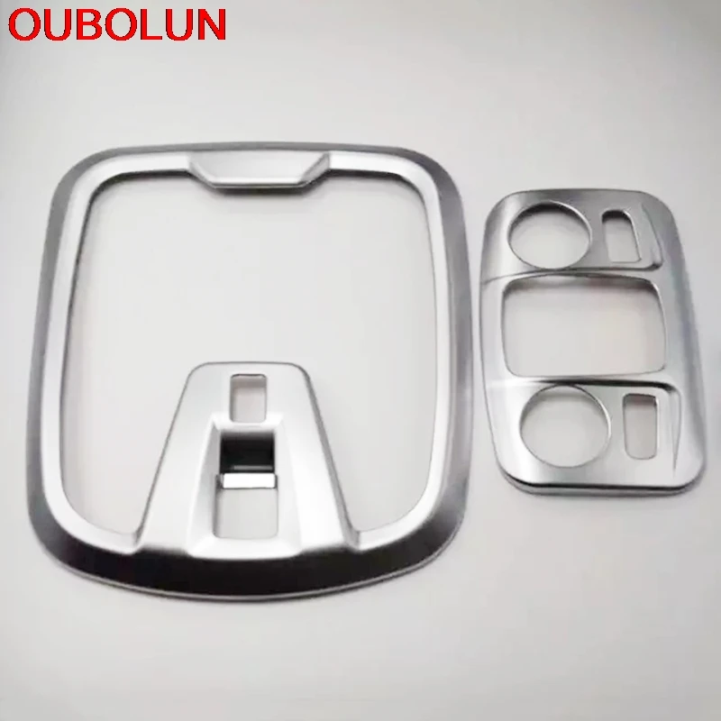 OUBOLUN Стайлинг автомобильной крышки для PEUGEOT 308 2014 2015 2016 хромированный АБС пластик
