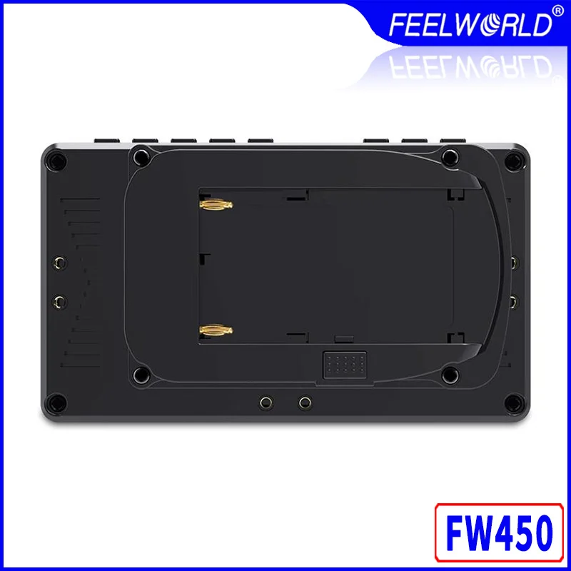 Feelworld FW450 4 5 &quotIPS 4K HDMI камера полевой монитор 1280x800 HD портативный ЖК-монитор для DSLR с
