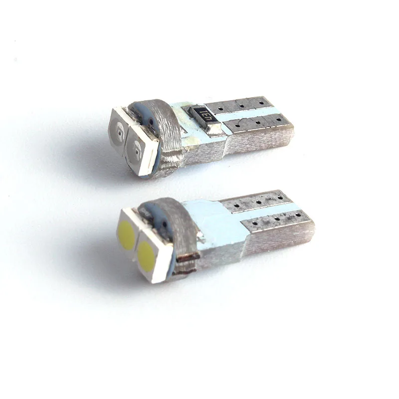 10 шт. T5 LED приборная панель номерного знака Индикатор скорости света клиновидный