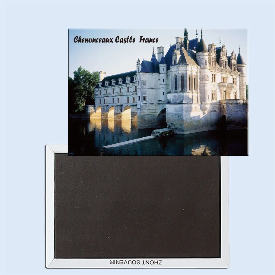 Chenonceaux замок Франция магнит холодильника туристические сувениры дома творческие
