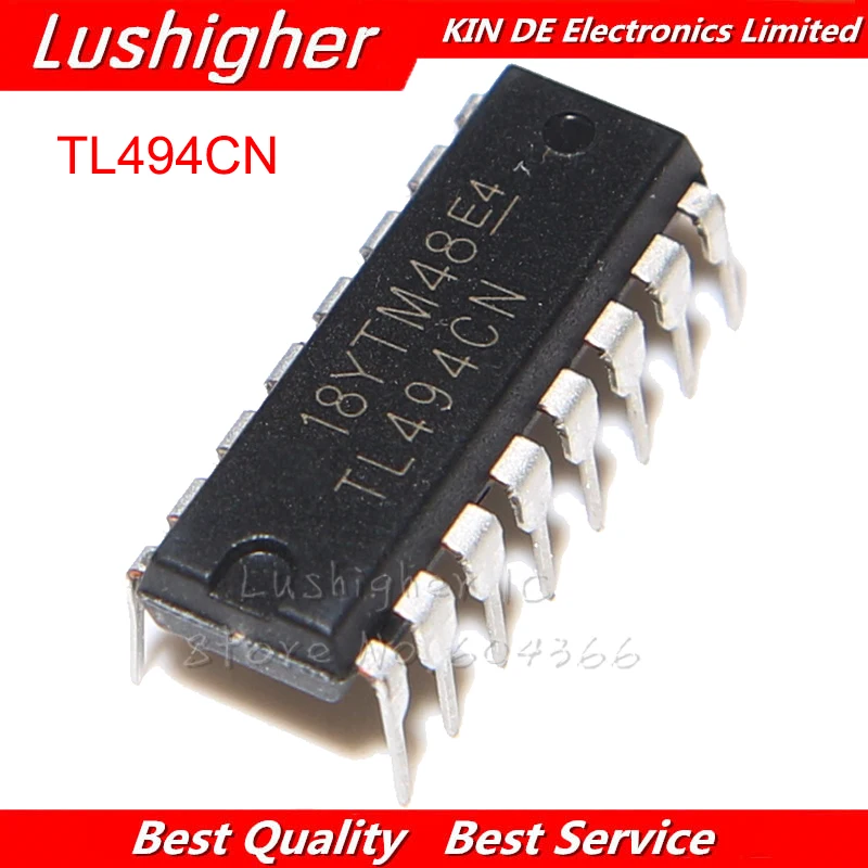100 шт. TL494CN DIP16 TL494C DIP TL494 новый оригинальный IC | Электронные компоненты и