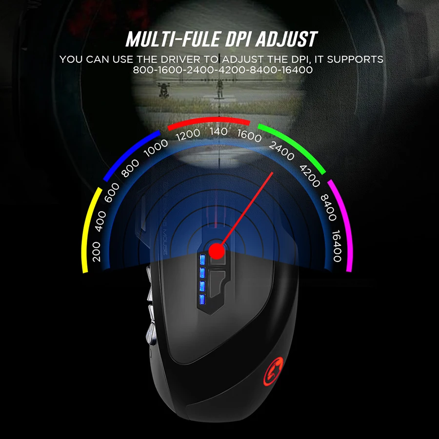 MARVO G990 игровой Мышь профессиональная мышь Подсветка проводной регулируемые