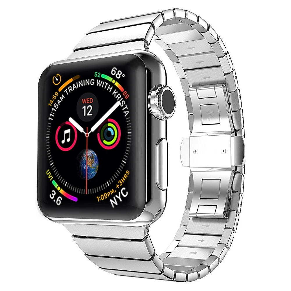 Ремешок OSRUI для Apple watch ремешок часов 4 44 42 мм Бабочка iwatch 3/2/1 40 мм/38 браслет из