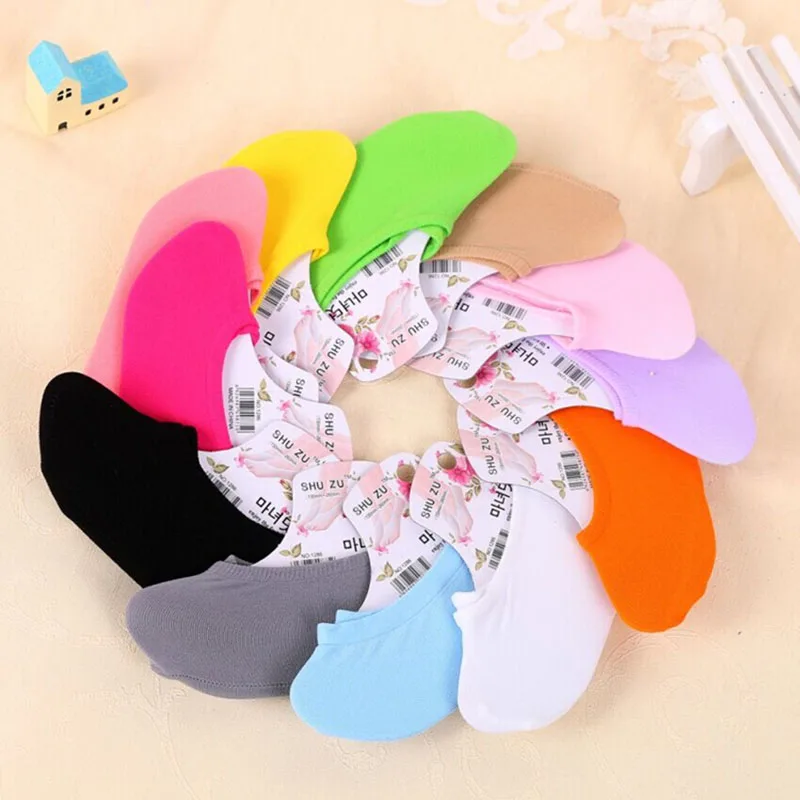 YEAMOLLY 5 пар взрослые силиконовые невидимые Волшебные Носки лодочки|invisible boat