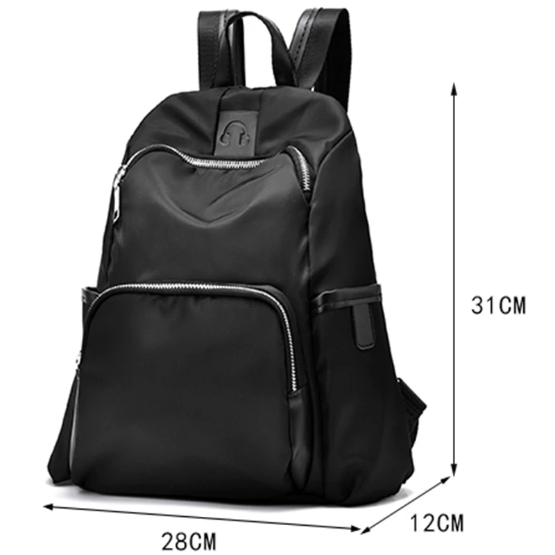 2017 Холст Моды Рюкзак для Подростка Grils Новый Повседневная Женщины Точка