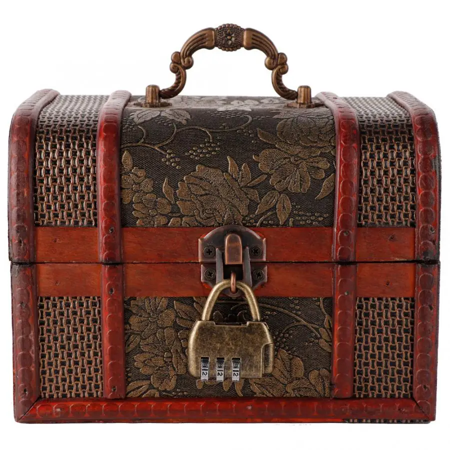 Деревянная шкатулка для хранения ювелирных изделий органайзер колец ожерелий