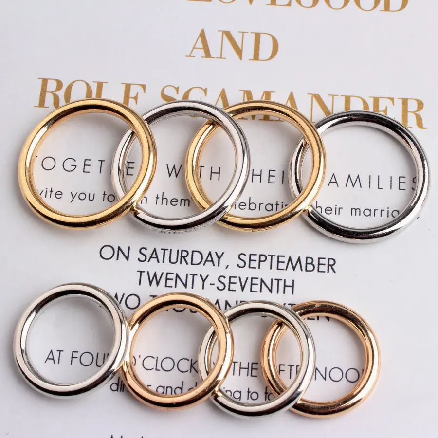 10 шт./лот новые модные украшения золото/серебро Цвет цинковый сплав ювелирные