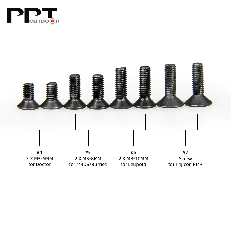 PPT GLOCK крепление красная точка Оптический Крепление ласточкин хвост с