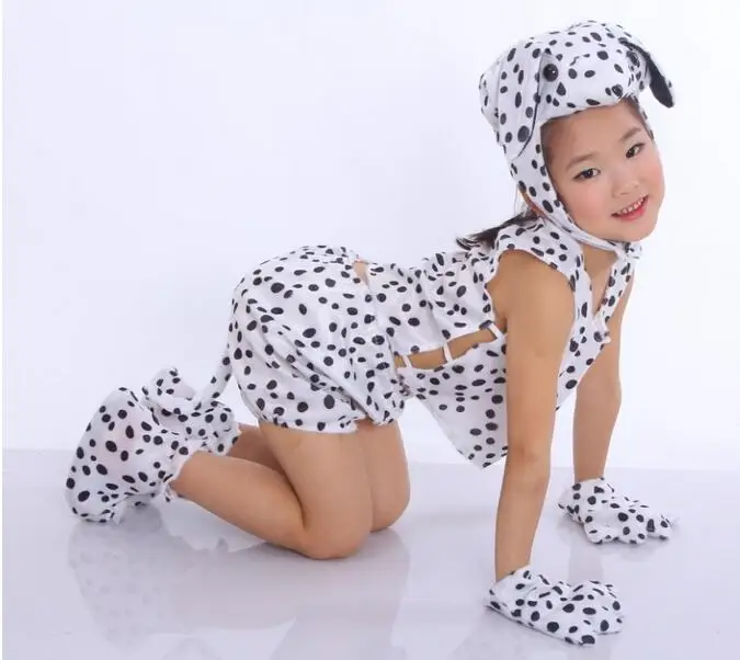 Детский костюм для косплея из мультфильма далматиня TPRPCO Хэллоуина NL990|dalmatian dog