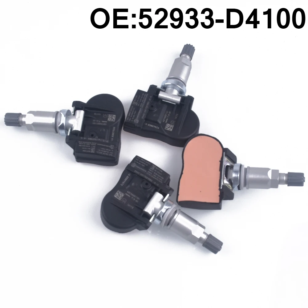 4 шт. автомобильный TPMS датчик давления в шинах Система датчика 52933-D4100 52933-F2000 для