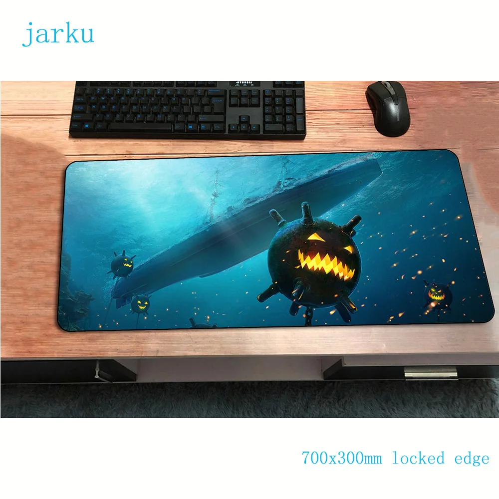 Коврик для мыши world of warships 700x300x2 мм игровой коврик аниме восхитительный офисный