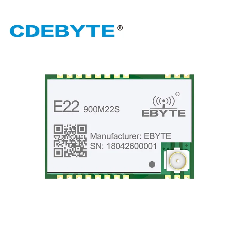 E22-900M22S Ультра низкое потребление чип SX1262 850~ 930 МГц 160 МВт IPX штамп антенна отверстия IoT uhf беспроводной приемопередатчик 915 МГц