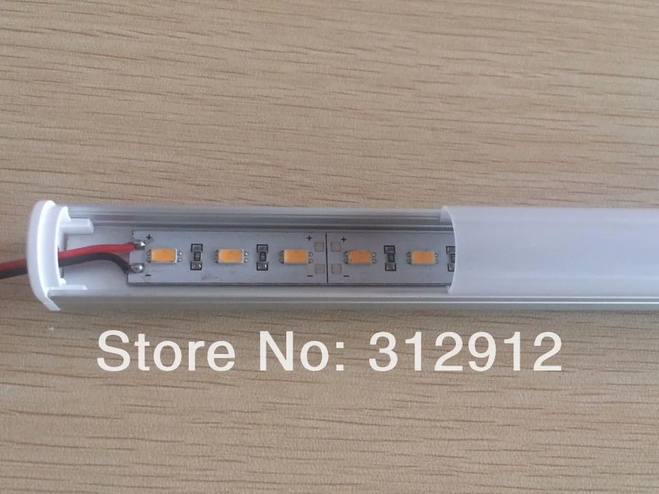 1 м длинный 5630 led жесткий бар свет U тип с milky PC крышка DC12V вход 60 светодиодов на метр