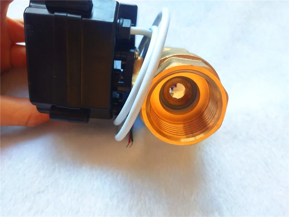 Латунный двухсторонний Φ 1 &quotDN20/DN25 220 В переменного тока строительный шаровой