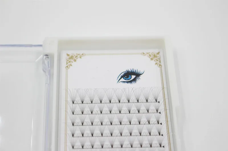 DEEP EYES Pre gemacht fans 10D volumen falsche wimpern, 5 лотков/лот faux nerz wimpern