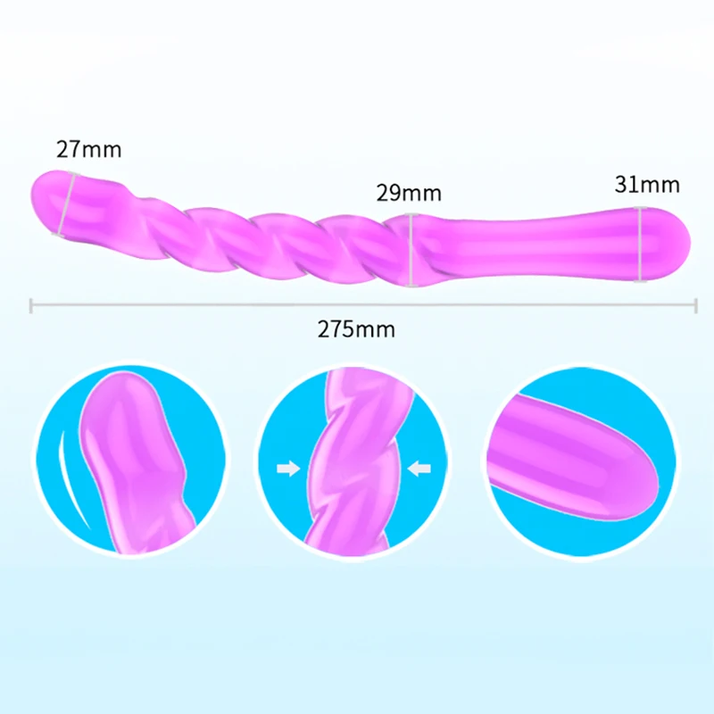 Jelly Anal Beads for Beginner Butt Plug Prostate Massager Flexible Dildo Sex Toys Man Woman Gay Products | Красота и здоровье